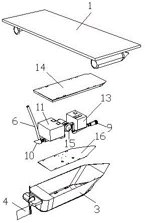 A solar-powered fully automatic aquaculture oxygenation and sterilization multifunctional ship