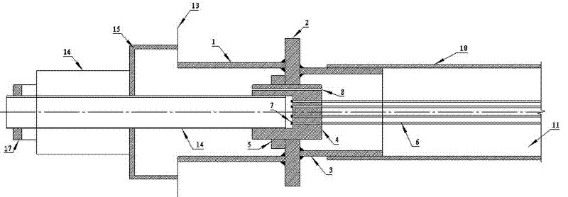 Method for installing and using cable-stayed bridge reinforced concrete cable tower prestressed system