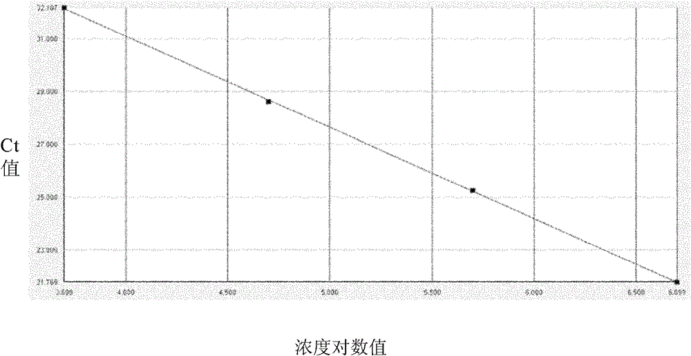 Nucleic acid quantitative detection kit for hepatitis C virus (HCV)