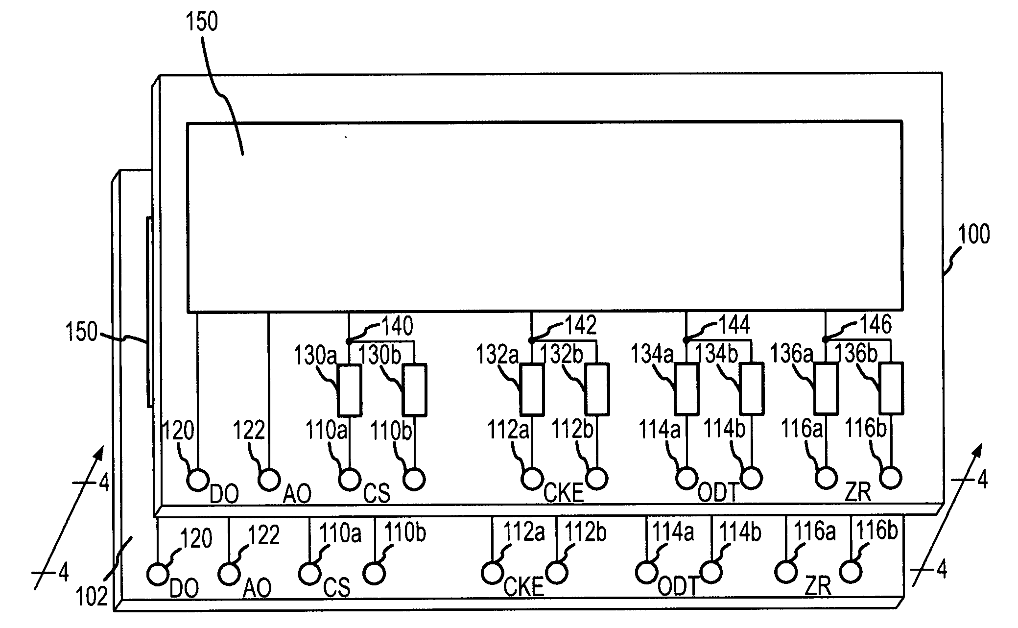 Circuit and method for interconnecting stacked integrated circuit dies