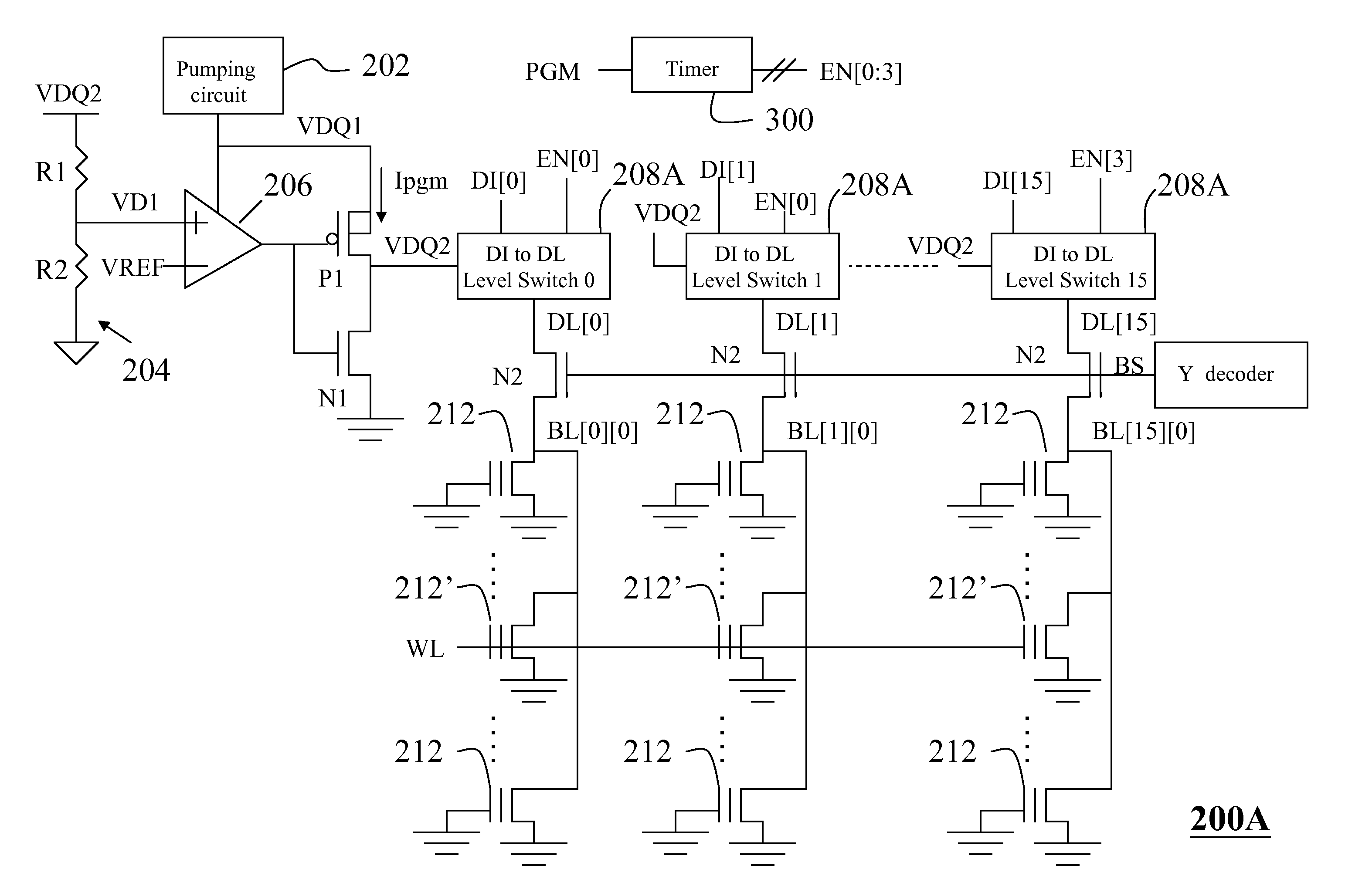 Flash memory with sequential programming