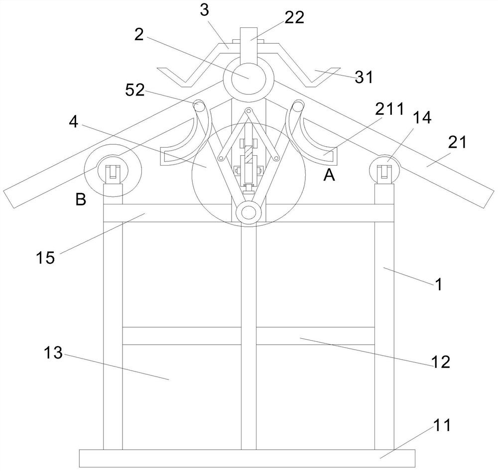 Sunlight room capable of performing ventilation