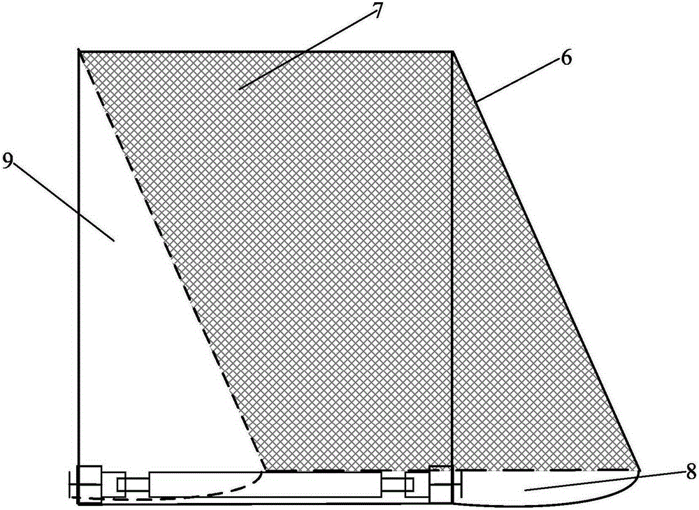 A screen window for filtering air