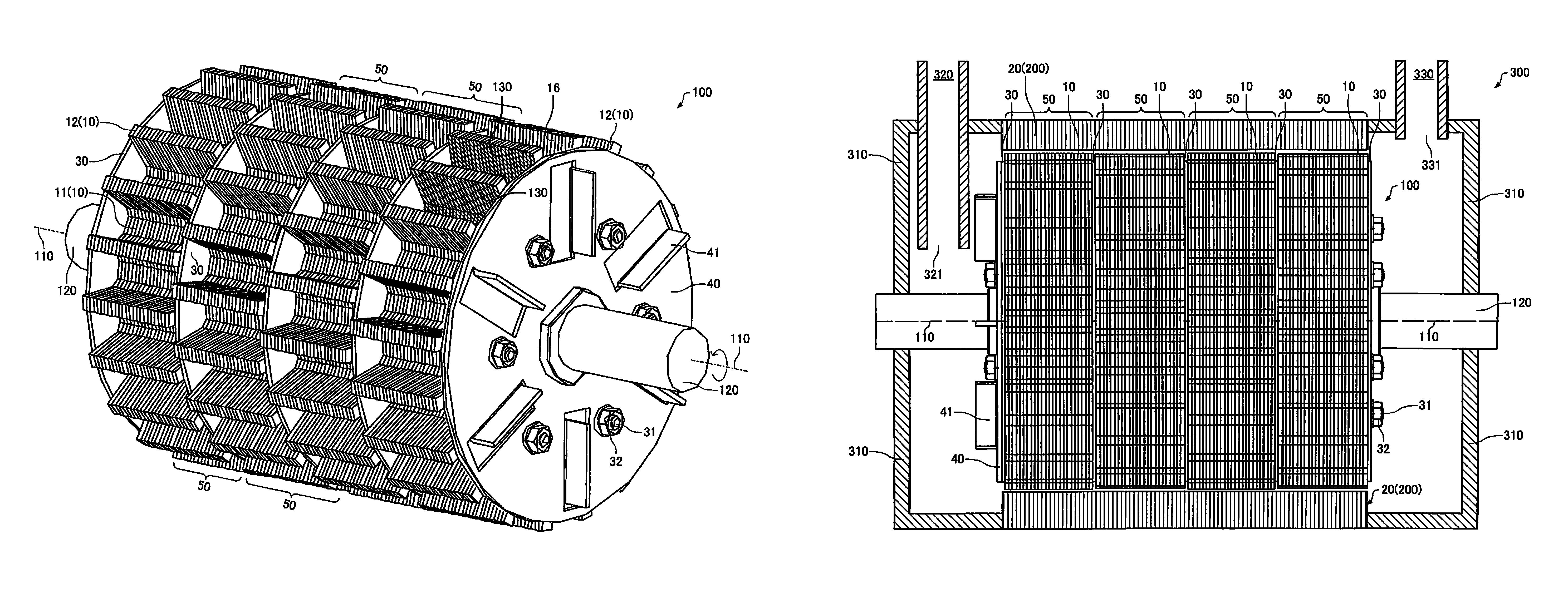 Sheet manufacturing apparatus and defibration unit