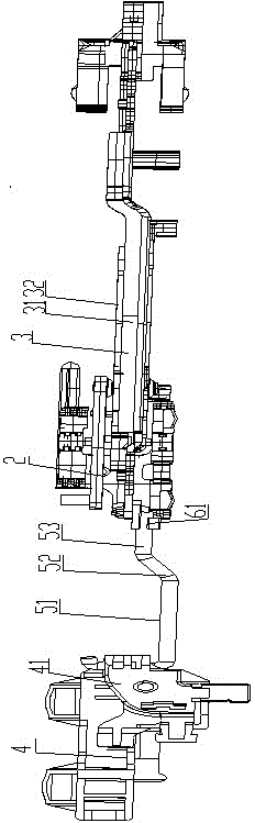 A skylight kinematic connection mechanism