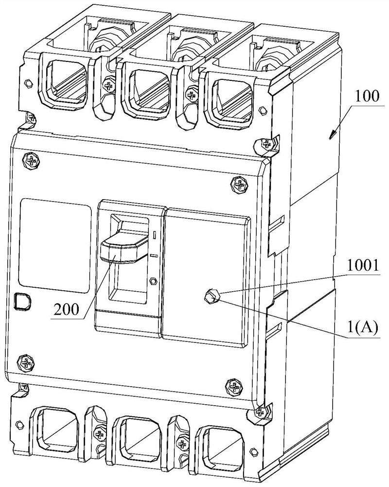 Circuit breaker and tripping device thereof