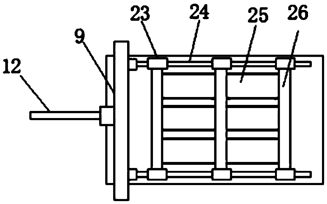 Cinema 3D glasses cleaning device and using method