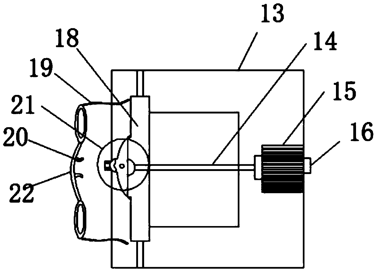 Cinema 3D glasses cleaning device and using method