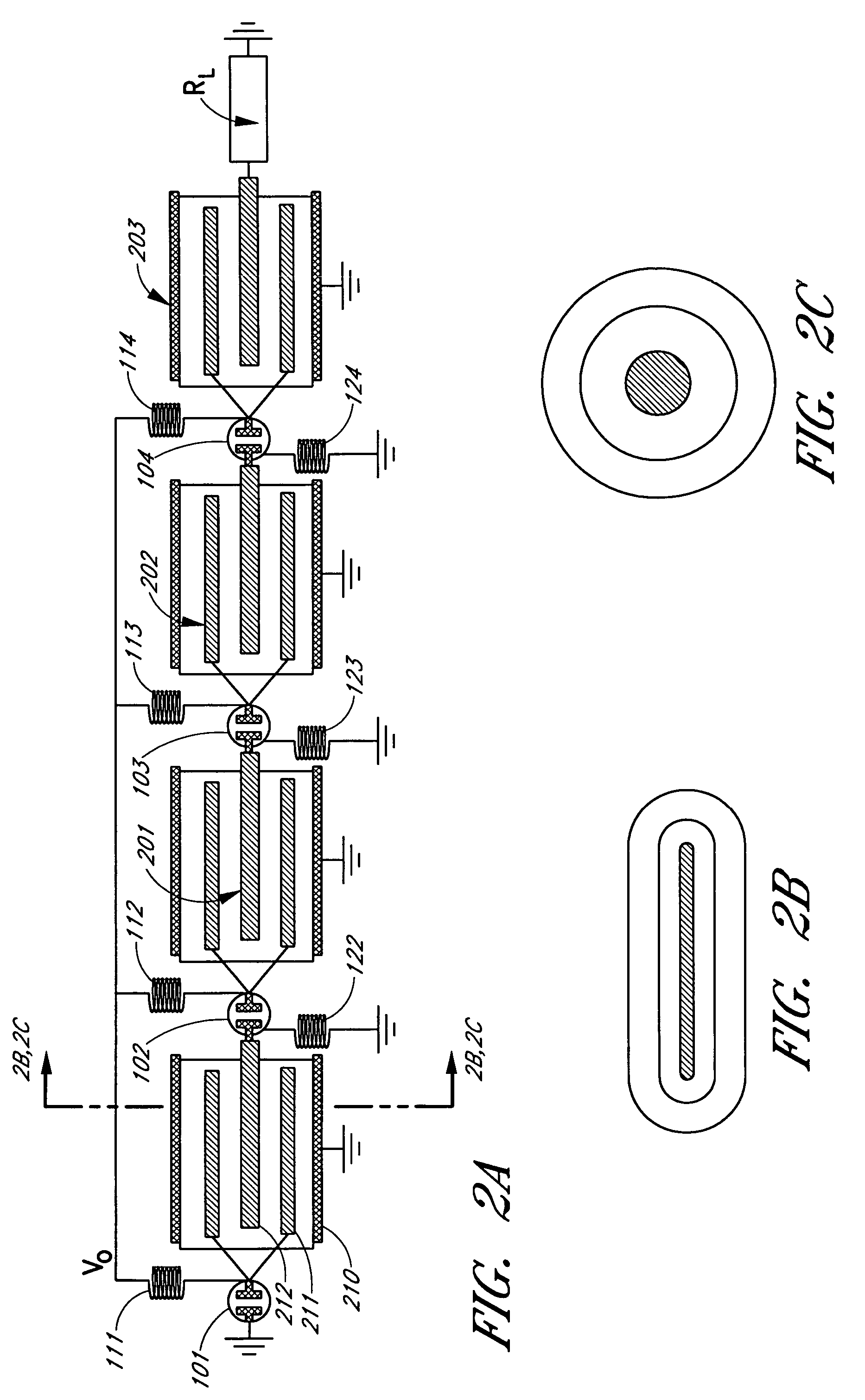 Multi-stage blumlein