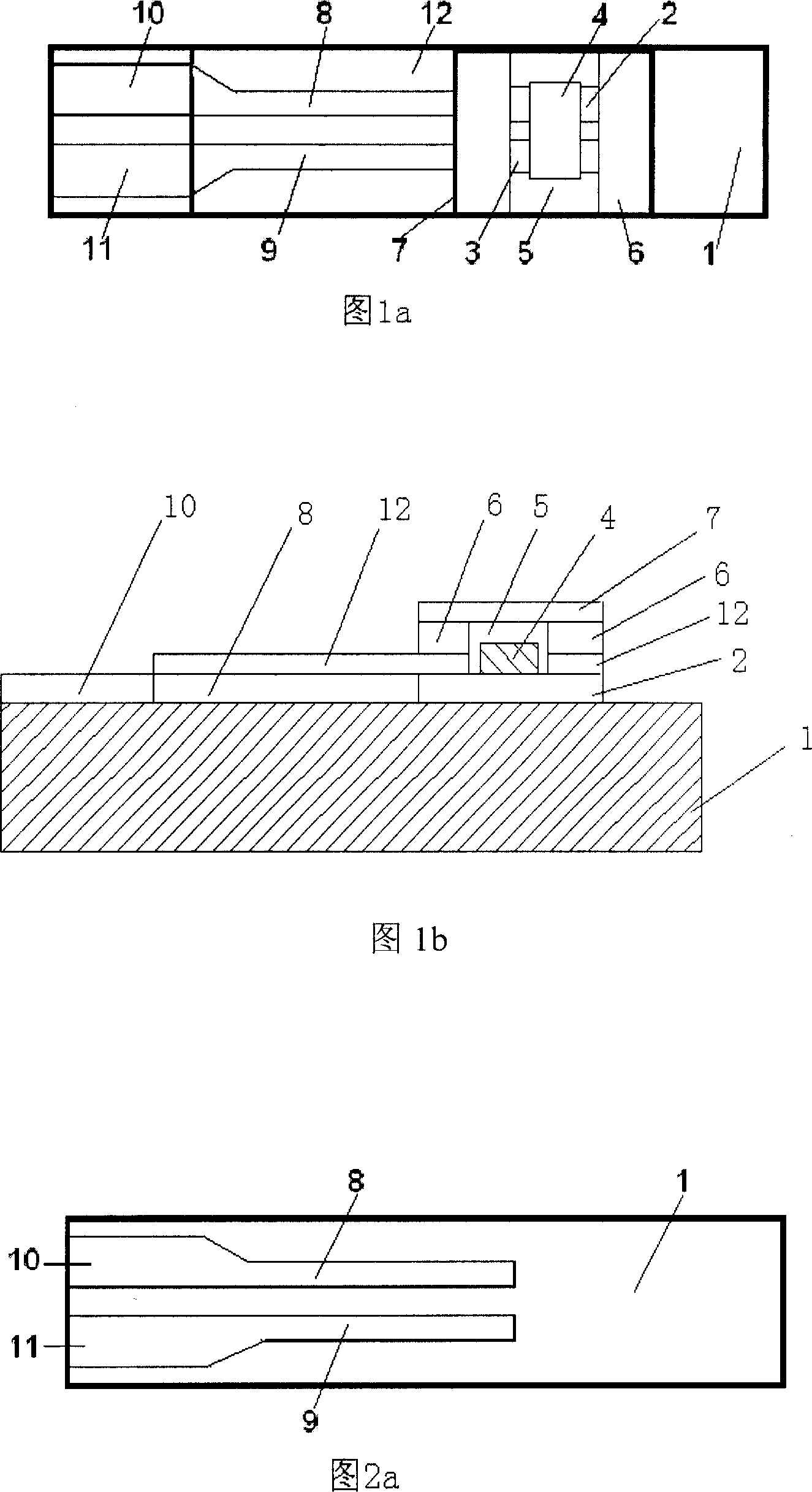 Disposable whole blood uric acid testing electrode indicator bar and manufacturing method thereof