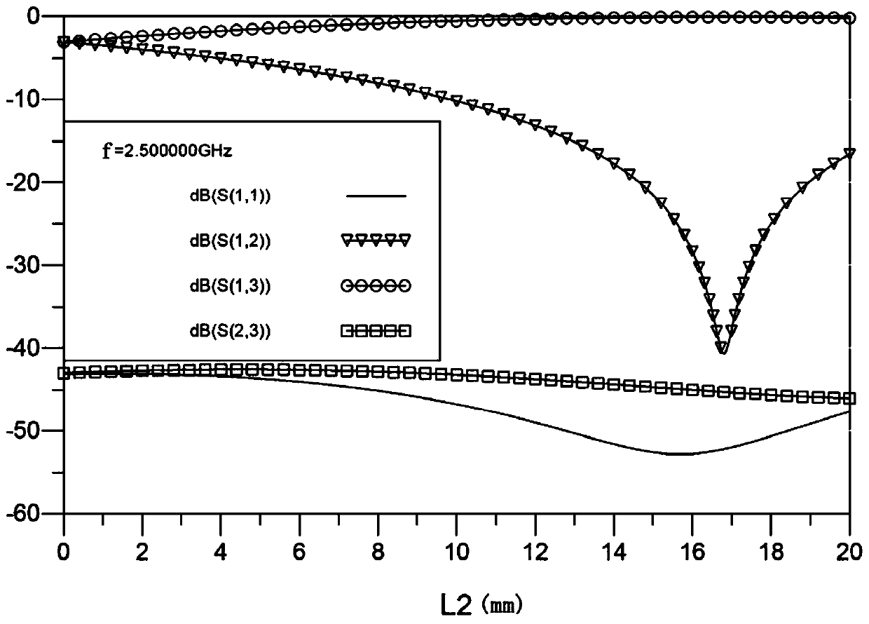 High distribution ratio reconfigurable power splitter