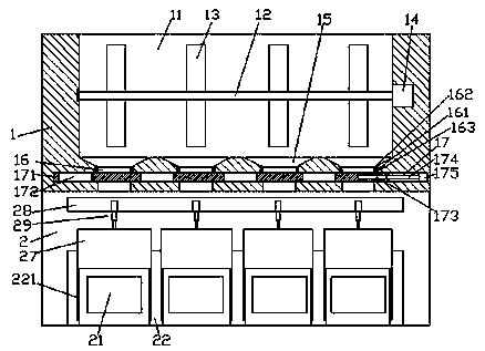 Mixing device for bridge construction