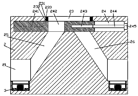 Mixing device for bridge construction