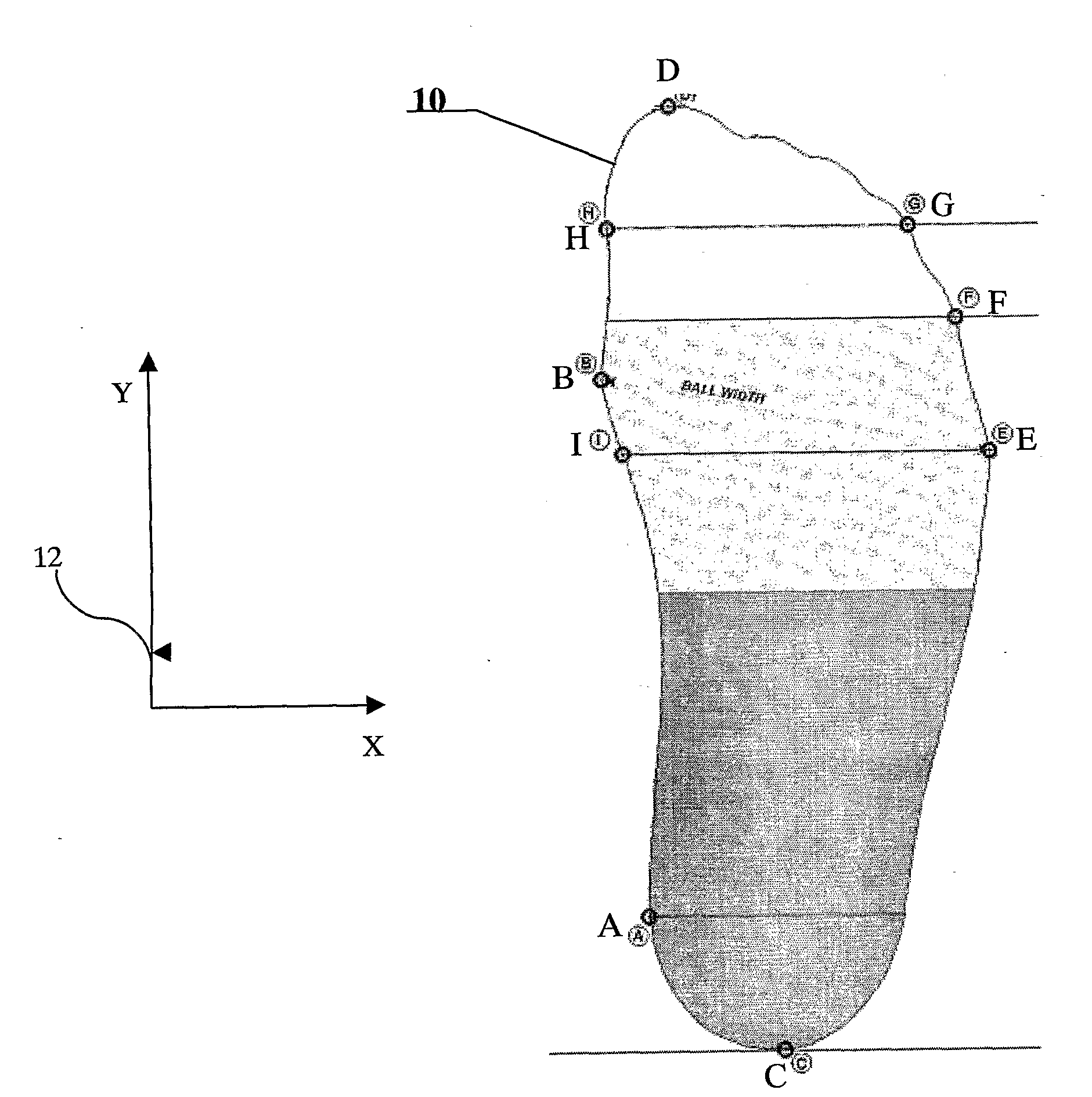 Automated shoe fitting using shoe and adapter system