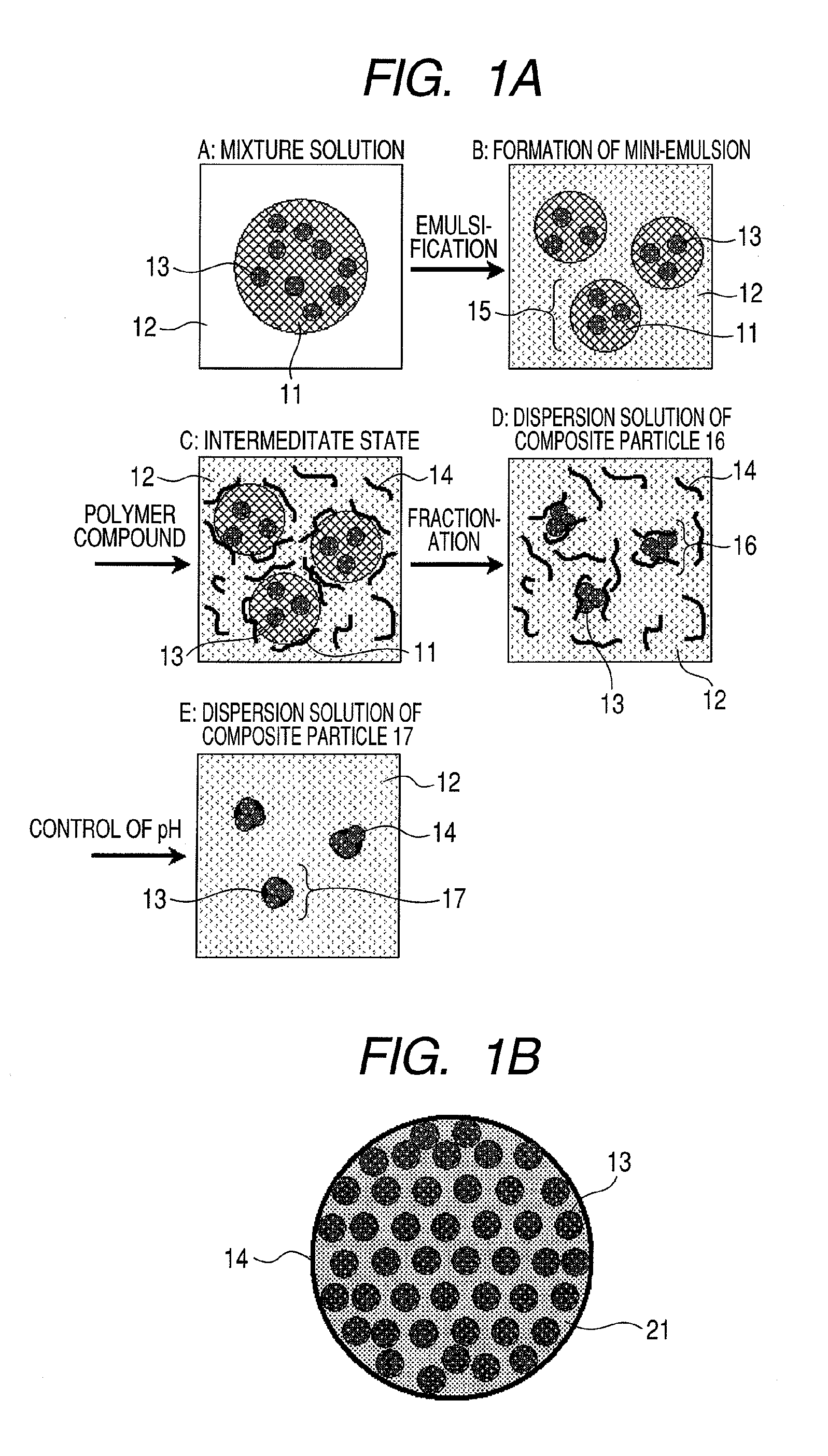 Composite particle, method for producing the same, dispersion solution, magnetic biosensing apparatus and magnetic biosensing method