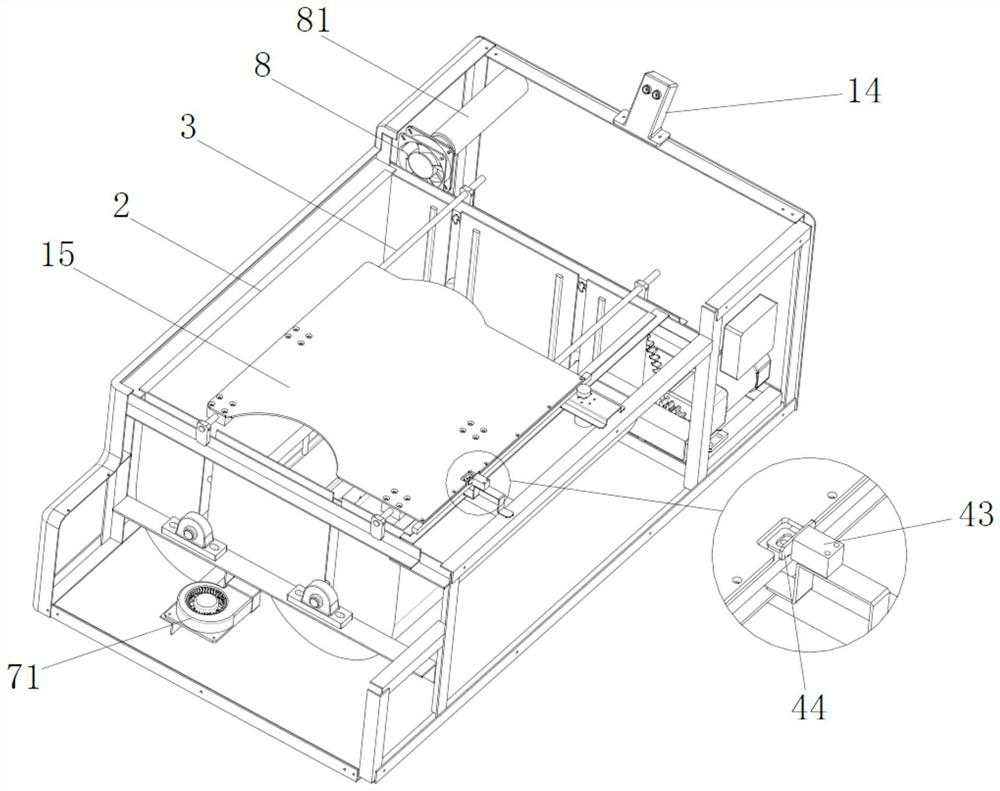 Squat toilet device capable of automatically decomposing excrement