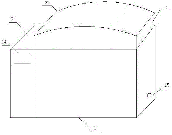 Constant-temperature vibration water bath case with waste liquid recycling function