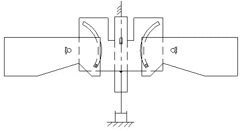 Longitudinal unfolding mechanism for direct-connected folding wing
