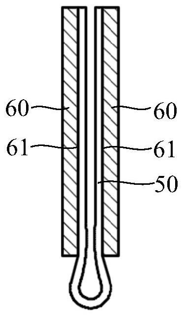 Bending supporting mechanism, flexible display device and bending jig