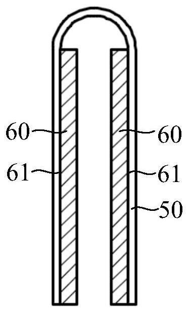 Bending supporting mechanism, flexible display device and bending jig