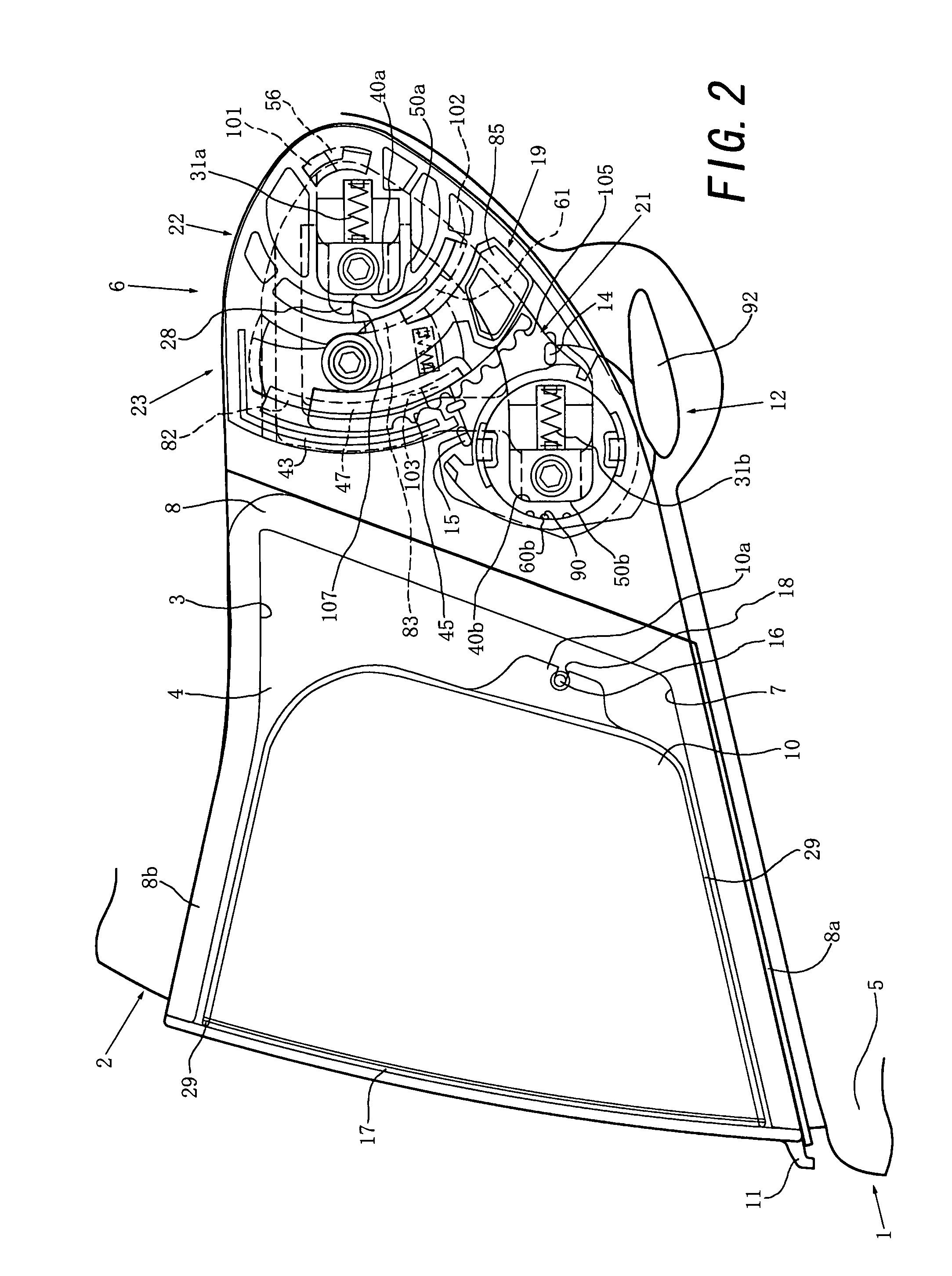 Helmet shield attaching mechanism, and helmet attached with the same