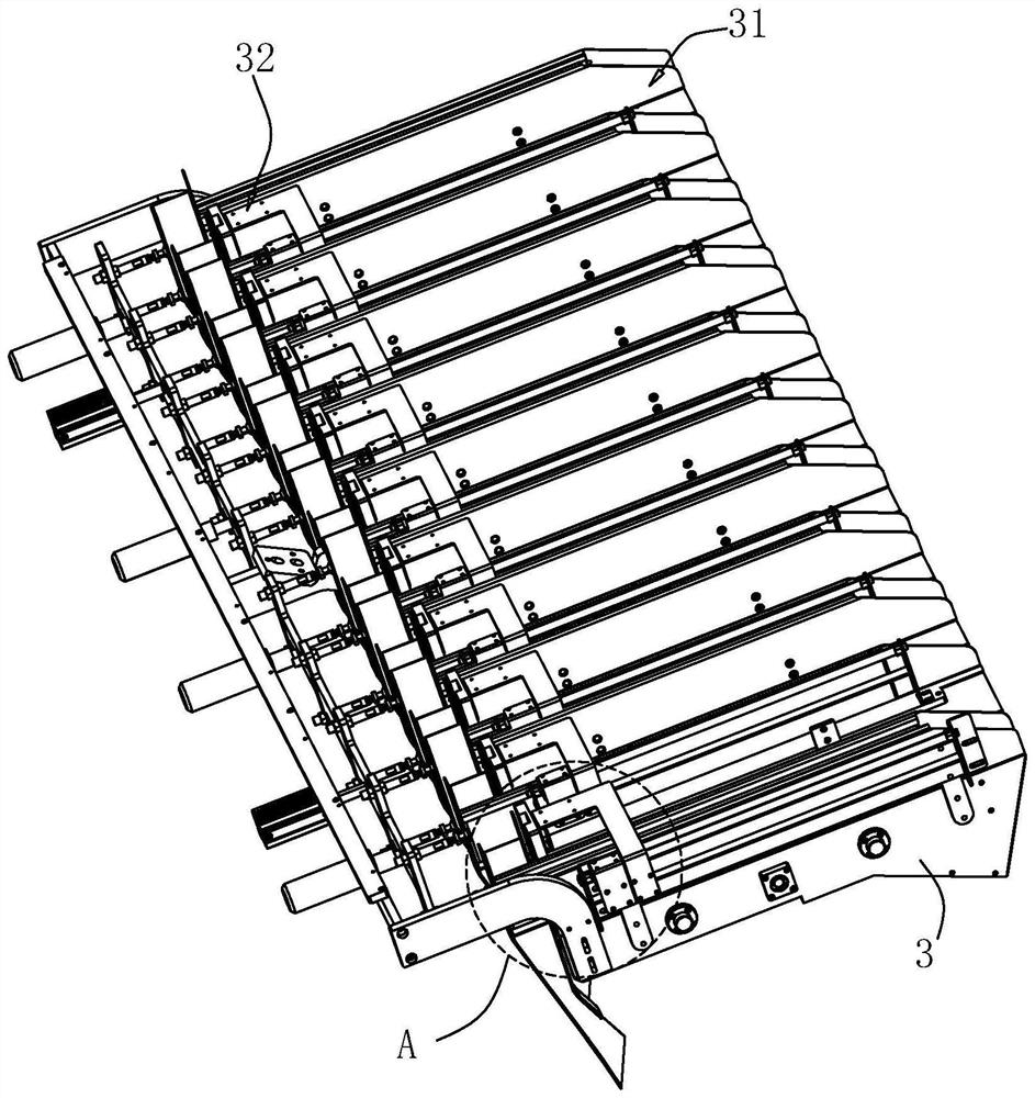 Automatic feeding system for facial mask packaging