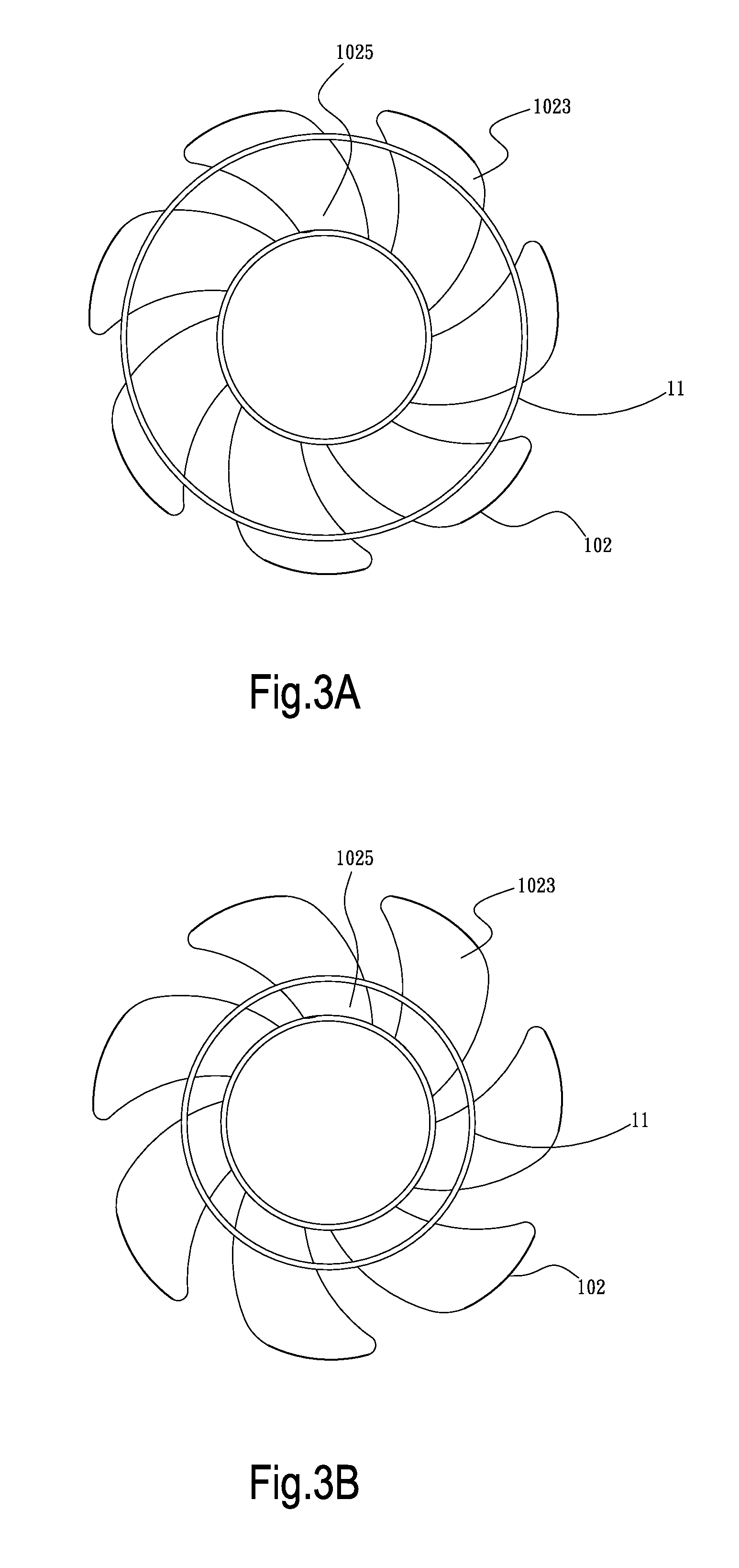 Axial flow fan blade structure and axial flow fan thereof