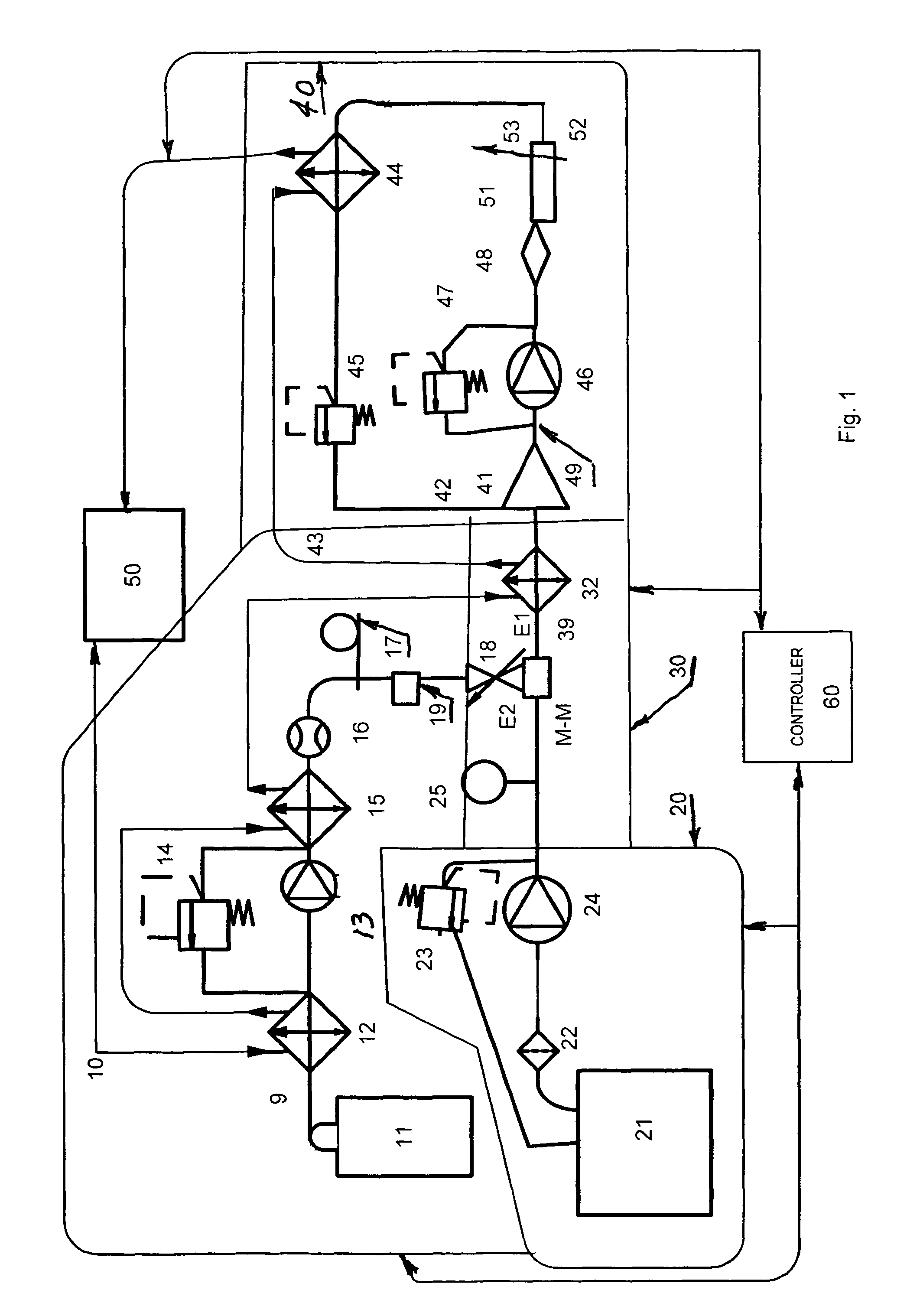 Fuel system and method for burning liquid ammonia in engines and boilers