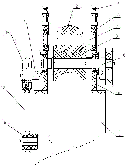 A semicircular tube forming and bending device
