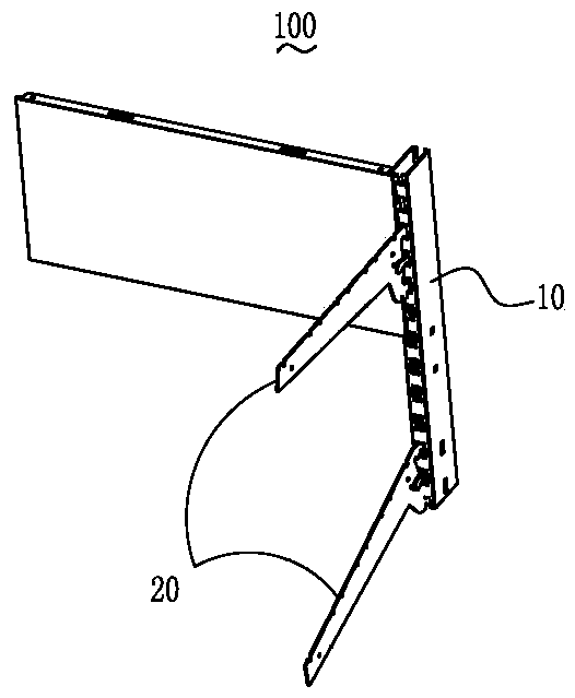 A shelf power extraction system