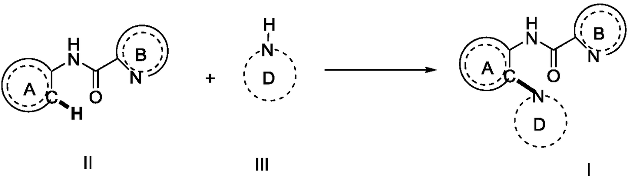 Preparation method of compound containing C (sp2)-N bonds
