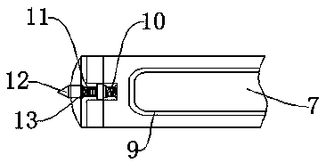 A mechanical anti-theft lock for automobile