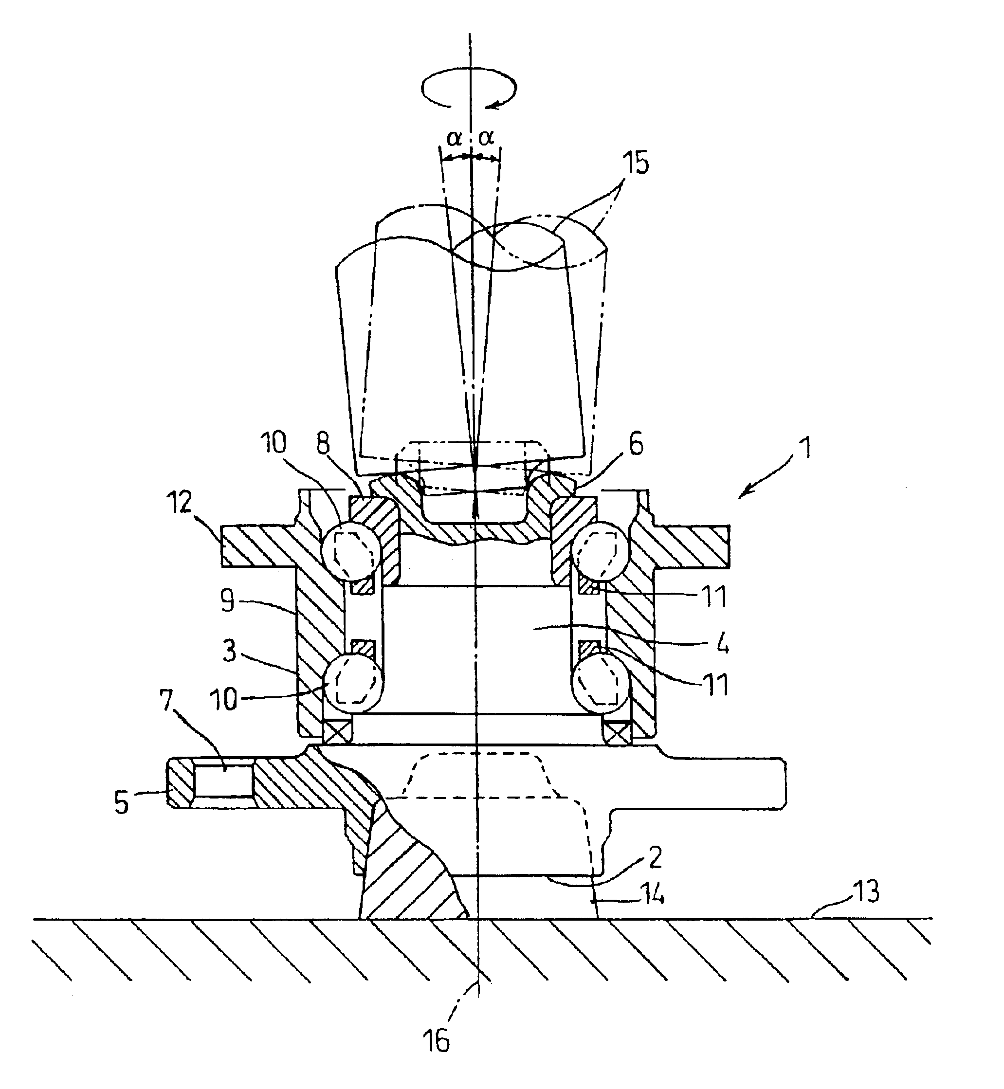 Bearing device and method of manufacturing the bearing device