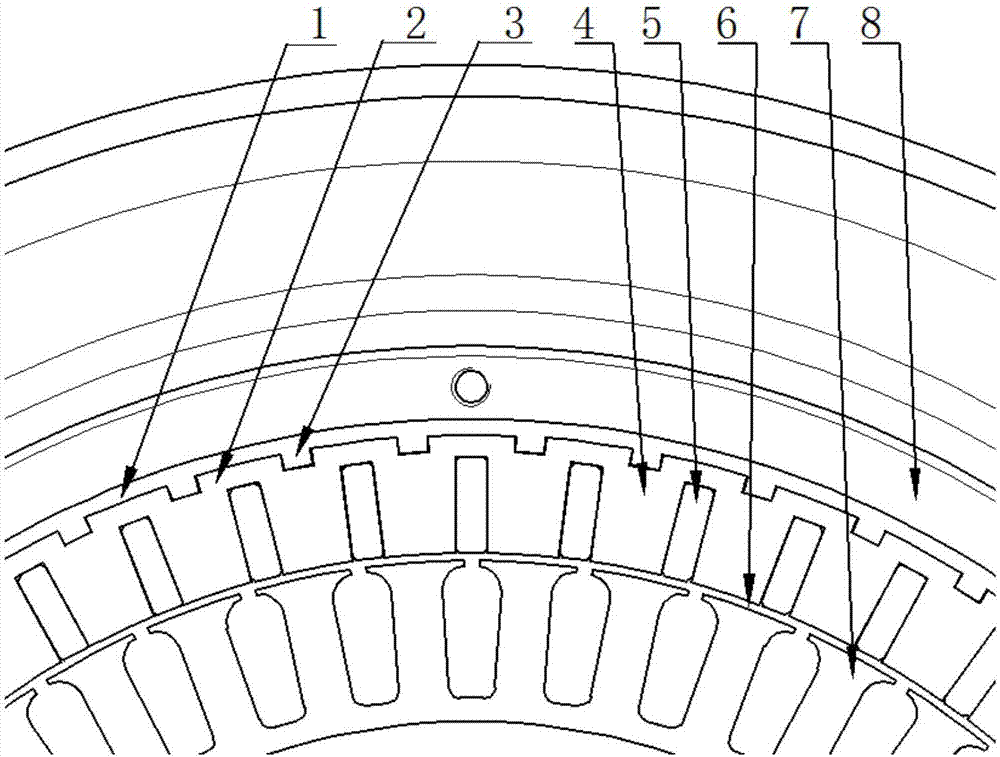 Permanent magnetic synchronous wheel hub motor and electric vehicle
