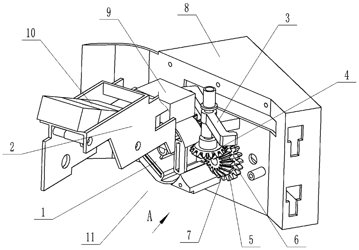 Mahjong tile supply device of mahjong machine