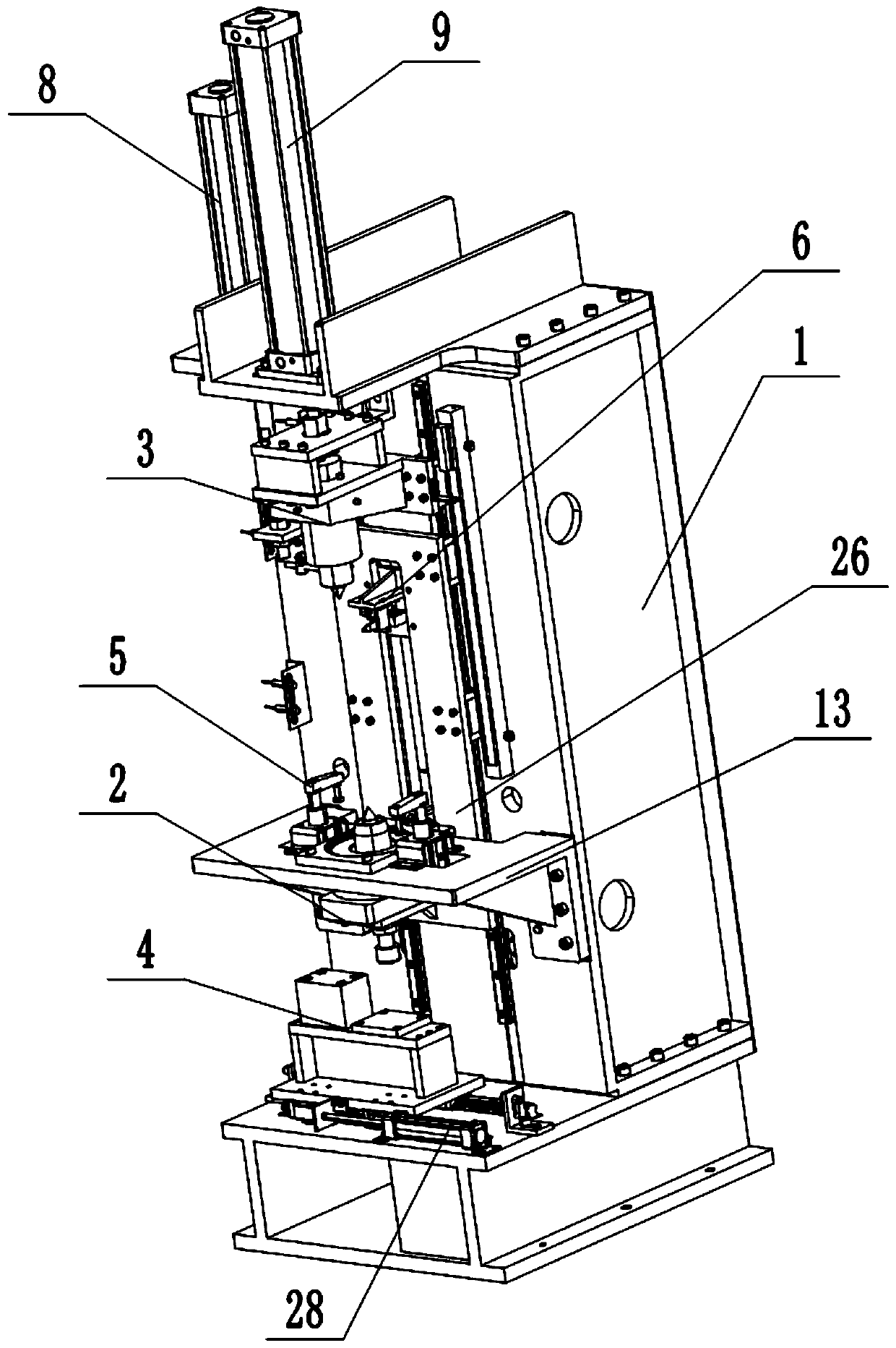 Automatic assembling equipment for gear shaft