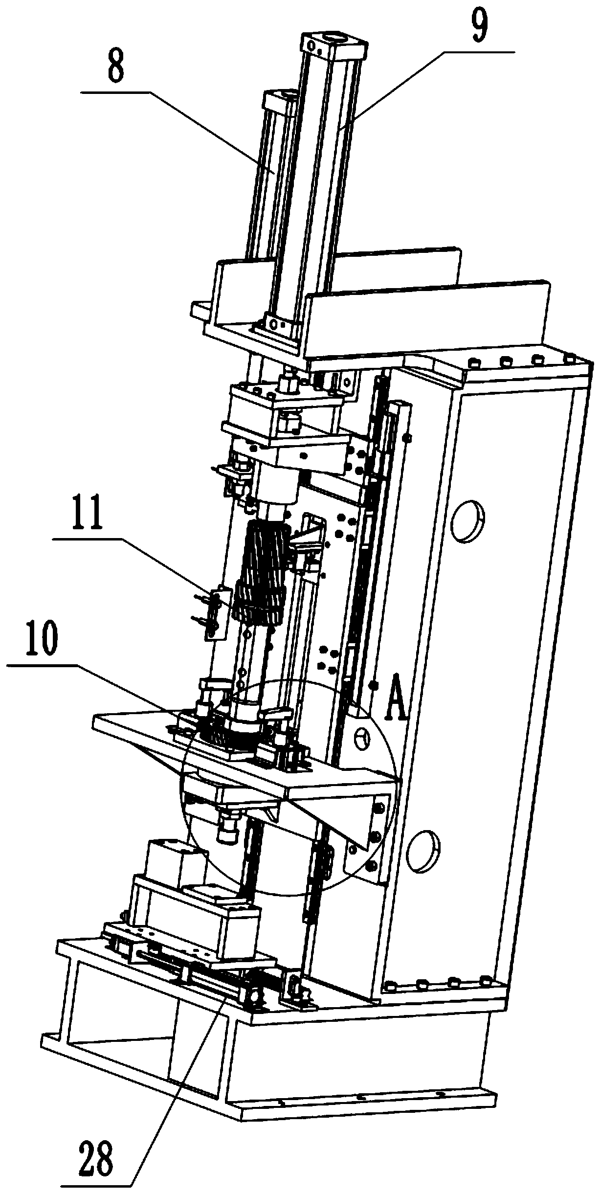 Automatic assembling equipment for gear shaft