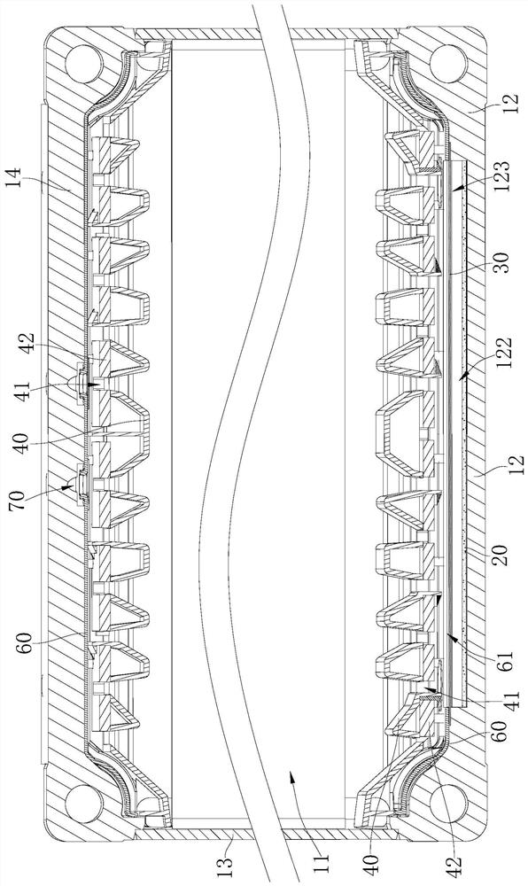 Battery system box body, battery module and vehicle-mounted energy device