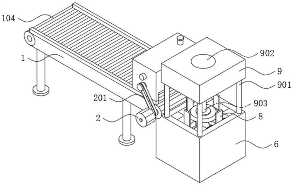 Laminating equipment for processing heat preservation and decoration integrated plate