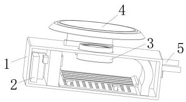 Heat dissipation device for air conditioner