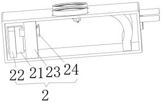 Heat dissipation device for air conditioner