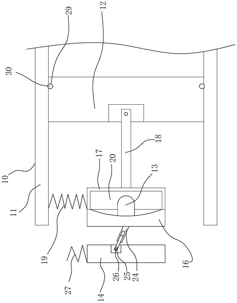 Double-front-axle steering mechanism with damping effect