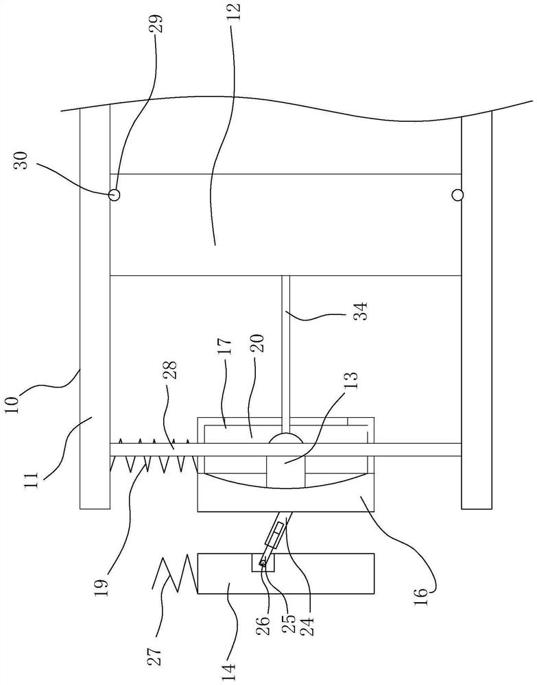 Double-front-axle steering mechanism with damping effect