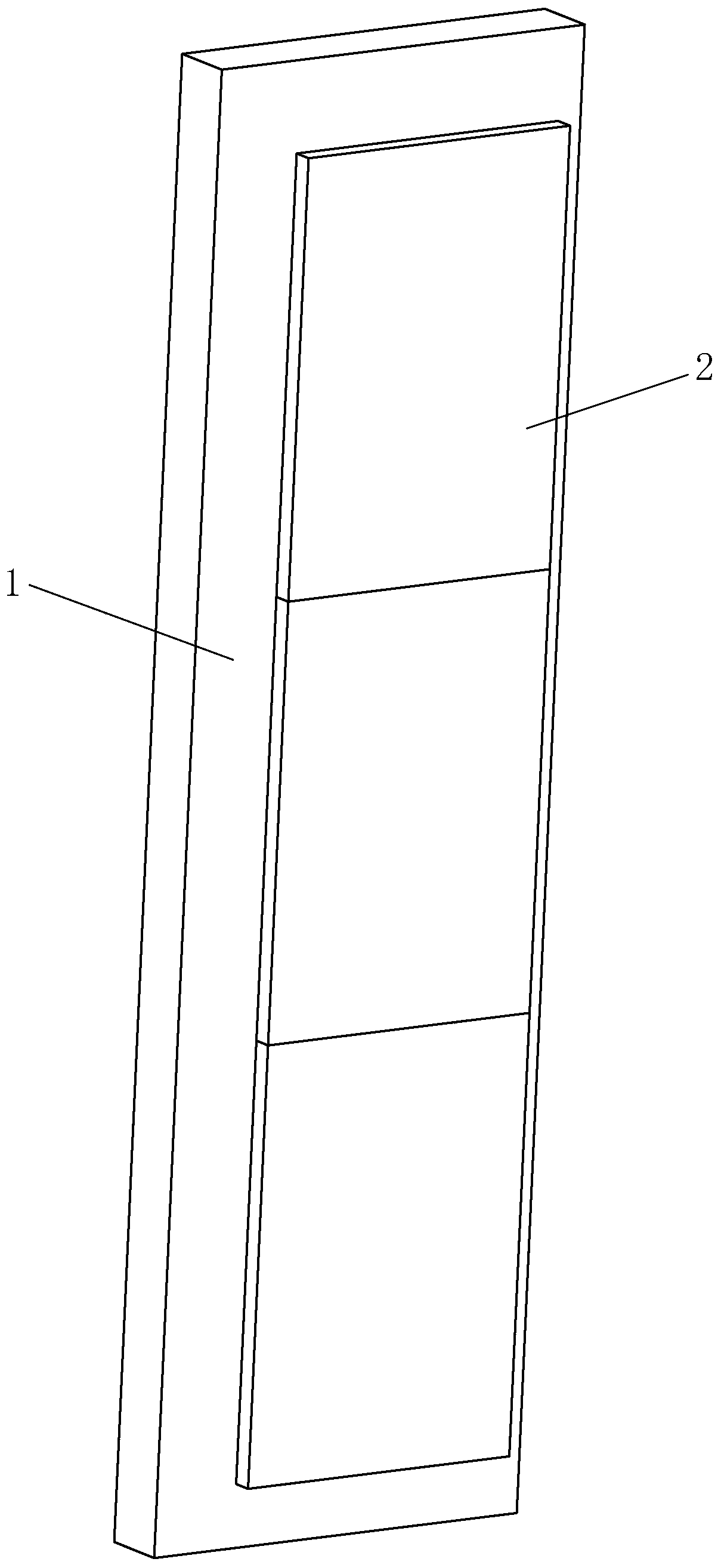 Curtain wall installation structure and installation method