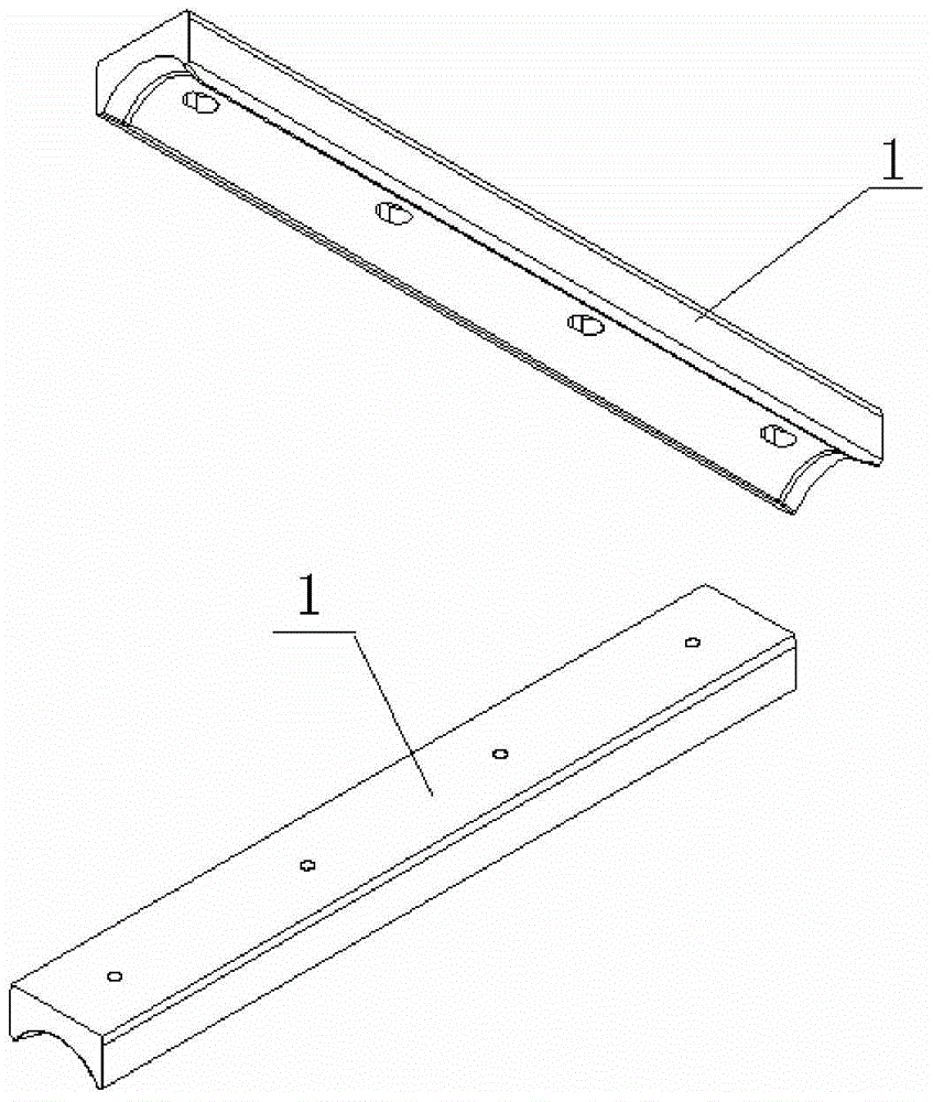 A pipe jacking machine fixed buckle tile