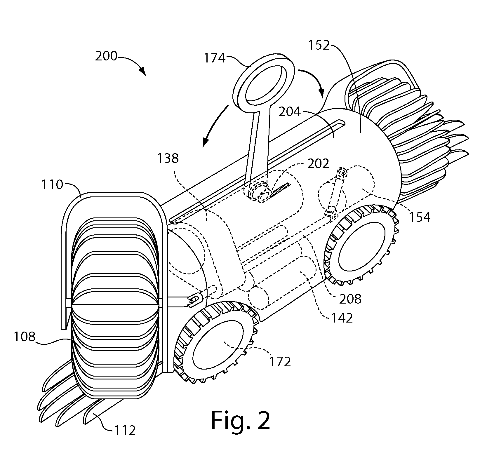 Systems and methods for robotic gutter cleaning