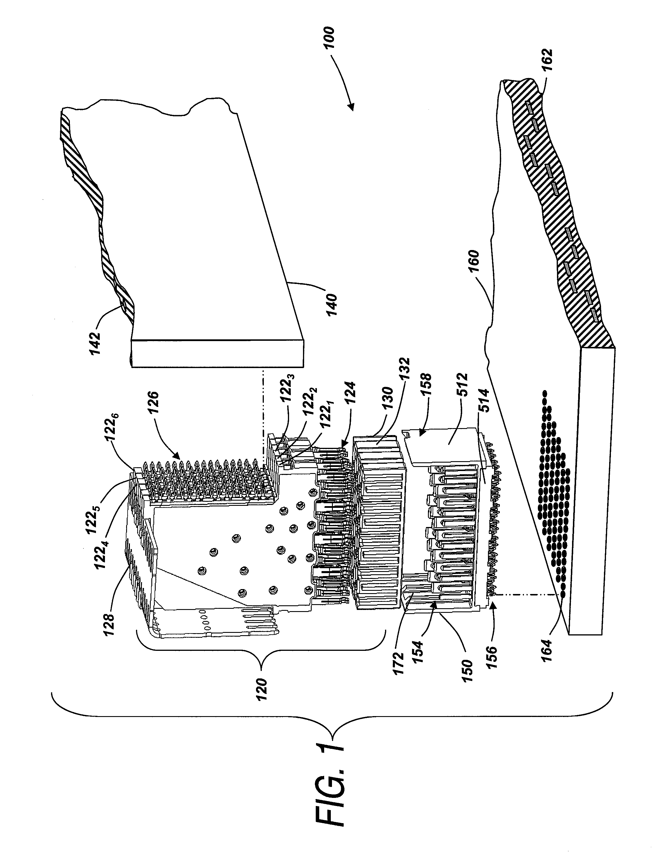 Differential electrical connector with improved skew control