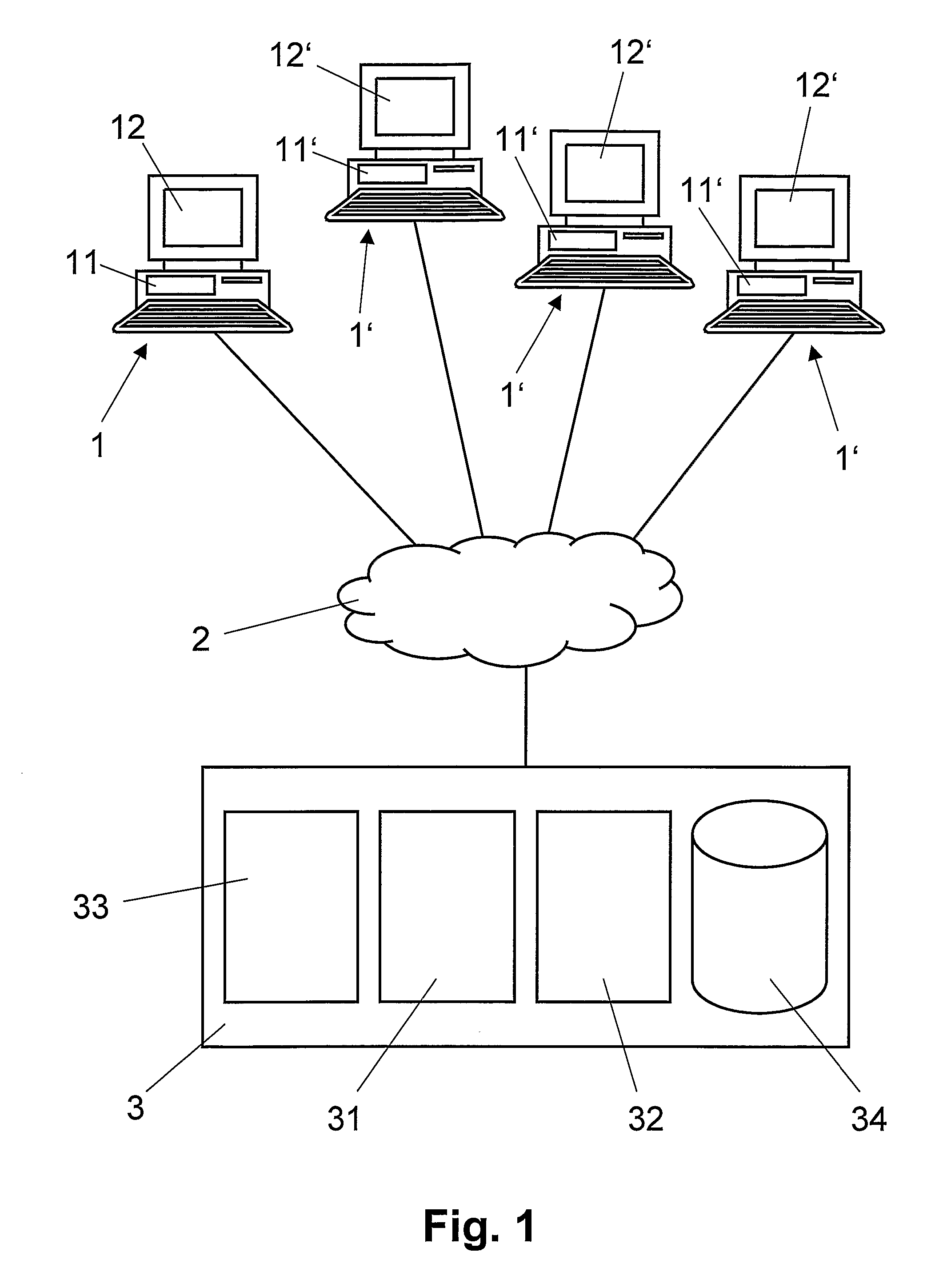 Computer-based system and computer program product for collaborative editing of documents