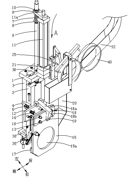 Automatic material feeding system suitable for lathes of disc-type parts and control method thereof