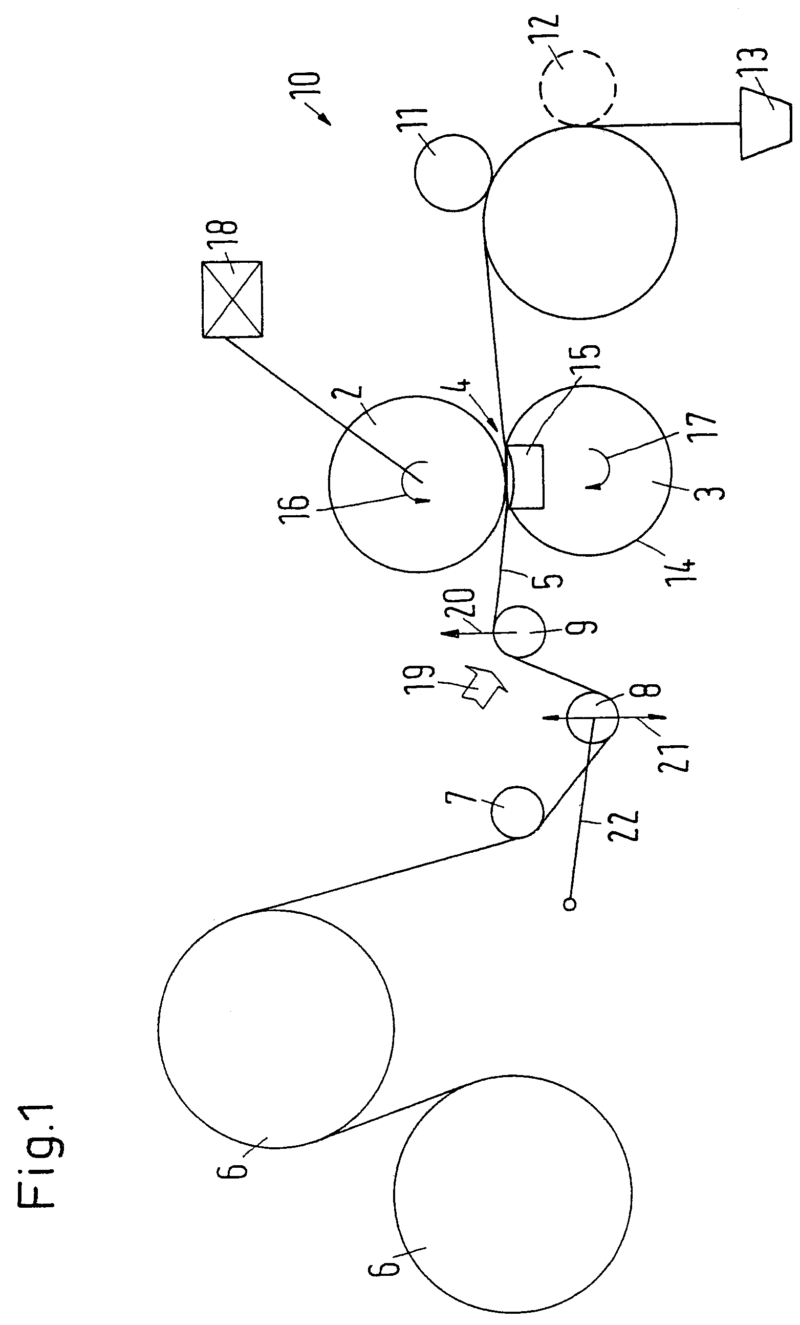 Process for cleaning a roll in a calender